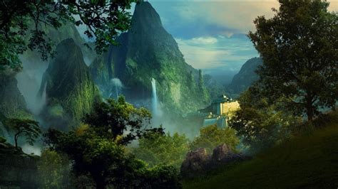 Elven Forest Wallpaper Images