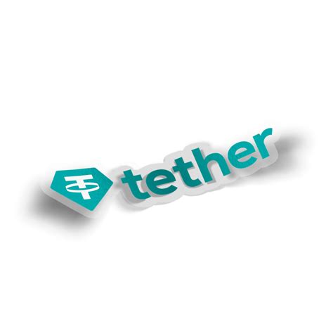 Tether Logo Sticker - CYPHERPUNK