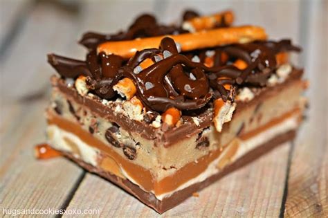 Santa's kitchen sink cookies are designed to be a great baking project to take on with your kids. Kitchen Sink Bars | Recipe | Salted caramel pretzels, Food ...