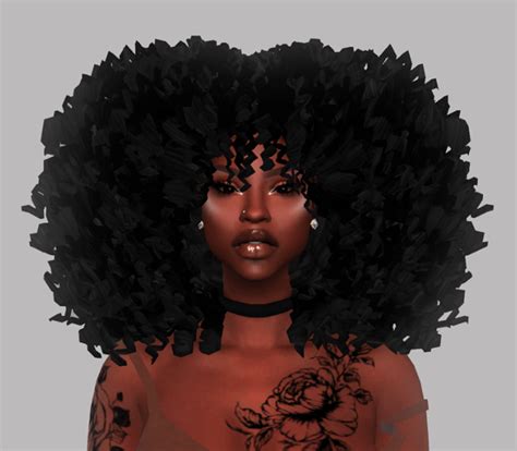 Downloads Xxblacksims Sims Hair Sims 4 Black Hair Afro Hair Sims 4 Cc