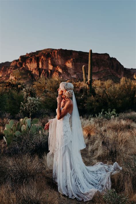 Superstition Mountain Wedding With Cloth And Flame Marc And Britt