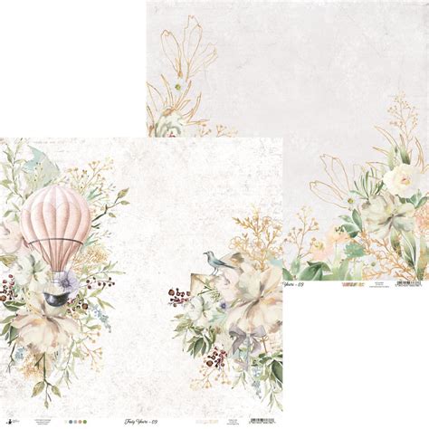 Sale piatek 13 paper pad 12x12 serendipity white #218. Piatek 13 - Truly Yours Collection - 12"x12" Cardstock - No. 3