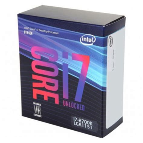 8 cores & 16 threads. Intel Core i7-8700K Processor Price in Bangladesh - PQS