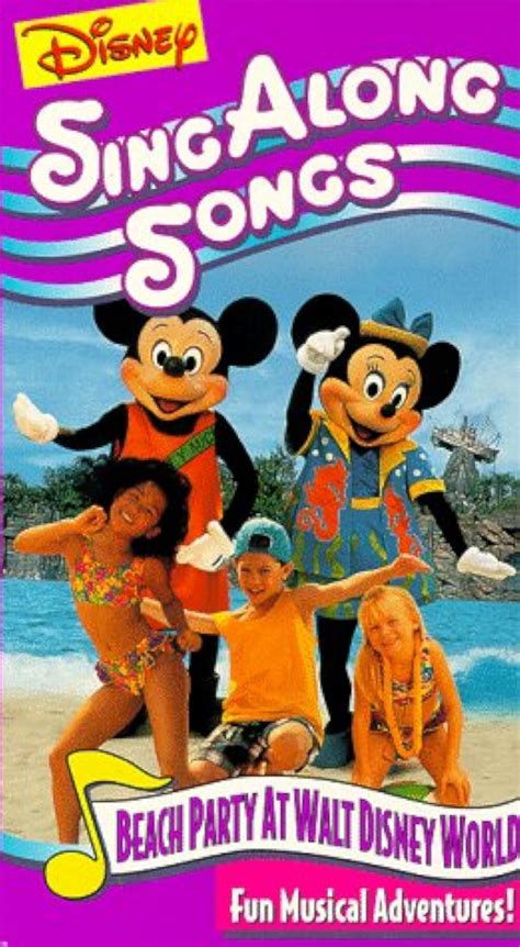 Mickey S Fun Songs The Walt Disney Company Walt Disney Home Video Hot
