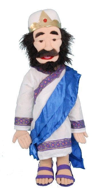 King David Biblical Character Puppet The Wise One