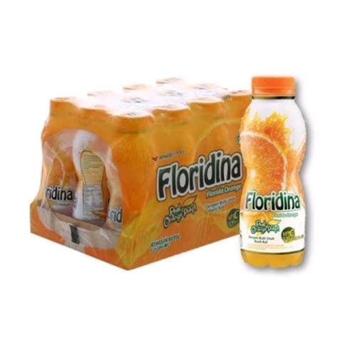 Jual Minuman Floridina Orange Pulpi 350 Ml Shopee Indonesia