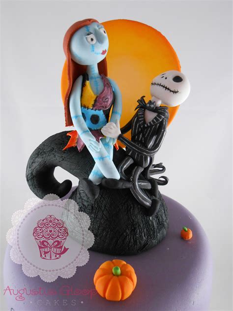 The nightmare before christmas birthday cake & cupcakes. Nightmare before Christmas Cake Topper by Augustus Gloop ...
