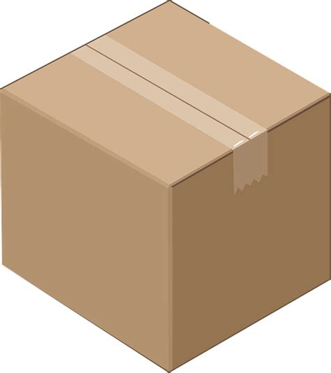 Box Cardboard Cube · Free Vector Graphic On Pixabay