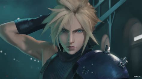 Cloud Strife Final Fantasy Vii Remake By Murashi Art On Deviantart