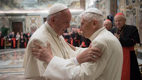 Pope Francis Says Predecessor Benedicts Mind And Memory Are Perfect
