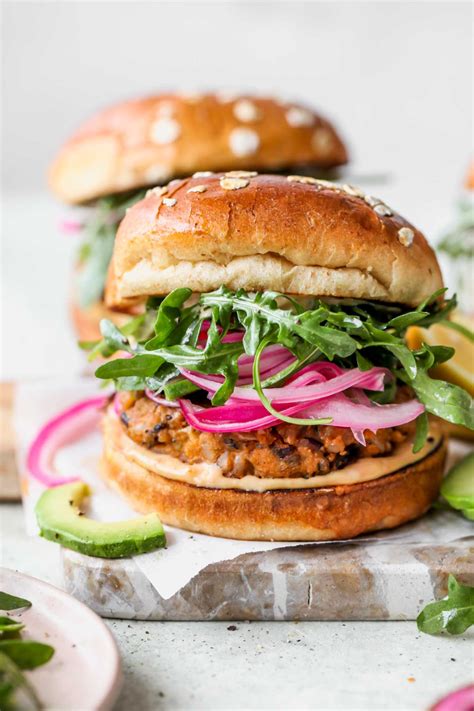 Wild Rice Burgers With Tahini Special Sauce Dishing Out Health