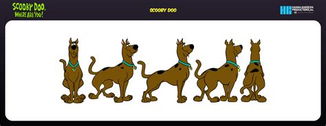 Scooby Doo Where Are You Model Sheet Pack By Hanna Barbera 1969 Enhancedcolored By Grim
