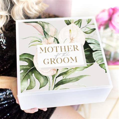 Mother Of The Bride Gift Box Mother Of The Groom Gift Box Etsy