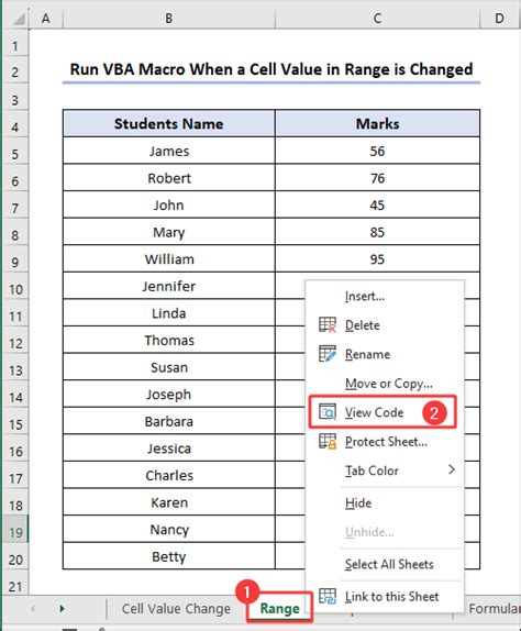How To Use Excel VBA To Run Macro When Cell Value Changes ExcelDemy