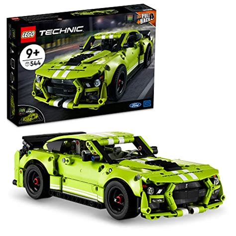 LEGO Technic Ford Mustang Shelby GT500 42138 Model Building Kit Pull