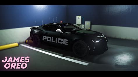 Camaro Zr1 Police Livery Gta5