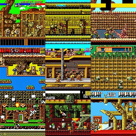 Metal Slug Arcade Game Screenshot 32 Bit Pixel Art Stable Diffusion