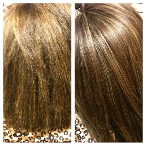 Keratin hair treatment before and afters. Keratin treatment! Before and after | highlight ...