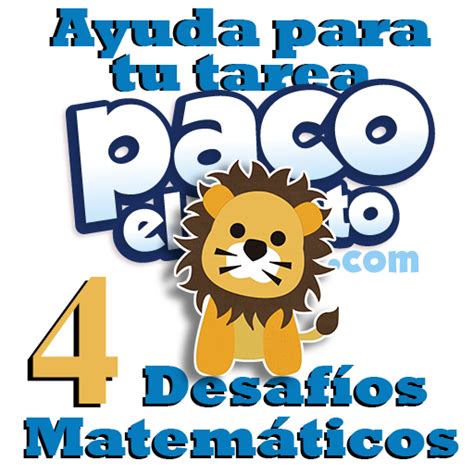 Paco tuvo un excelente día de. Libro De Desafíos Matemáticos 6 Contestado Poco Chato ...