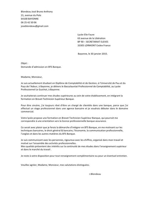 Lettre De Motivation Pour Licence Pro Banque Finance Assurance Lettre