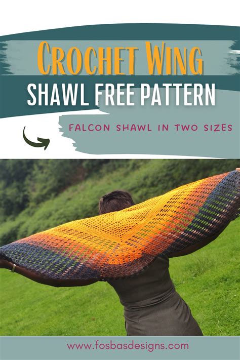 Easy Crochet Wing Shawl Pattern Artofit