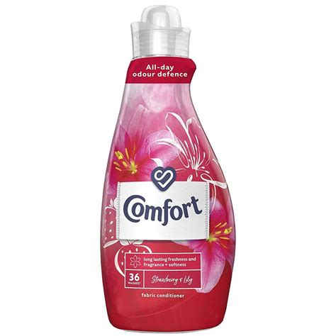 Comfort Fabric Conditioner Strawberry And Lily 36 Washes 126l Branded