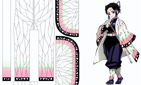 Shinobu Kocho Patterns Prints For Haori Inspired By The Etsy In 2021