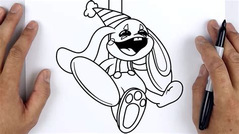 How To Draw Bunzo Bunny Poppy Playtime Easy Drawings Dibujos My Xxx