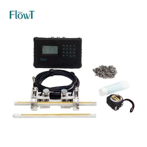 China Handheld Ft221 River Water Flow Meter Ultrasonic Flowmeter