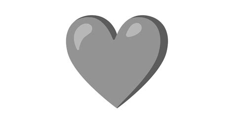 Coração Cinzento — Significado Copiar E Colar Combinações