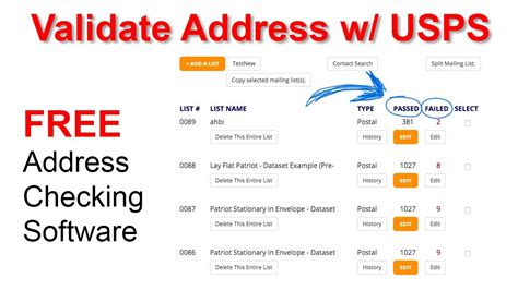 How To Validate An Address With Usps And Get Ncoa For Free With Gobig