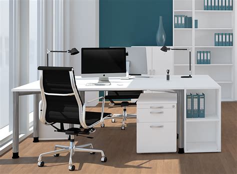 Wir peppen ihren schreibtisch richtig auf. Schreibtisch Büro - 4 Fuß Flex - Büromöbel Schreibtische