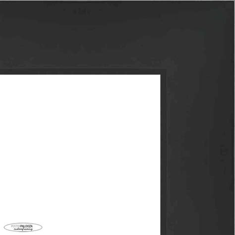 Panoramic Or Puzzle Traditional Black Complete Wood Panoramic Frame