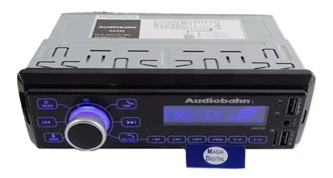 Autoestereo Bluetooth Audiobahn Aa450 Usb Sd Touch Amfm Aux Envío Gratis
