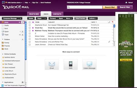 A Quick Tour Of The New Yahoo Mail Video Venturebeat