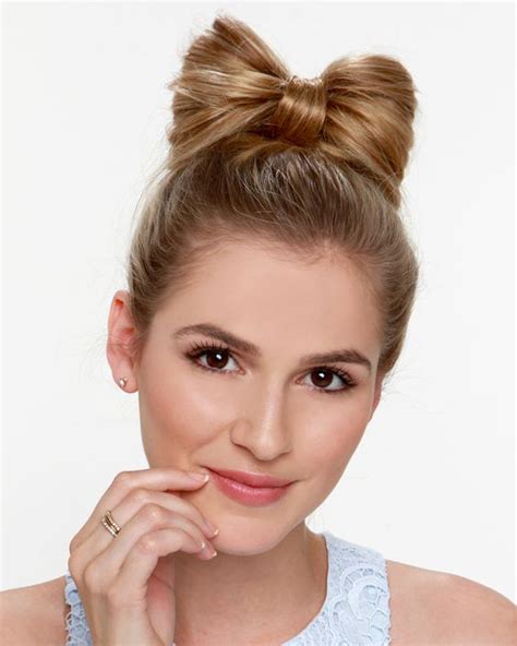 Cute Bow Hairstyle Ideas 2021 Haircuts Hairstyles And Hair Colors