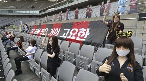 Korean Soccer Club Apologizes For Putting Sex Dolls In Seats