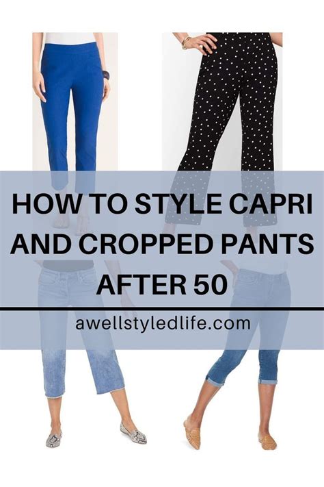 Tips For Looking Stylish Wearing Capri And Cropped Pants Cropped Pants Women Cropped Pants
