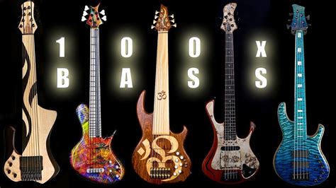 100 Amazing Bass Guitars Cool Or Weird 4k Youtube Music