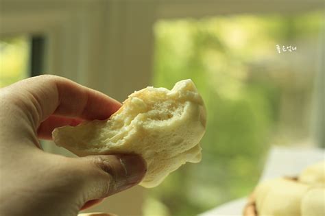 후라이팬으로 빵을 만들어보세요 속 빵빵~크림빵 네이버 블로그