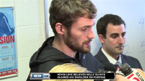 Kevin Love Believes Kelly Olynyk Hurt His Shoulder Intentionally Youtube