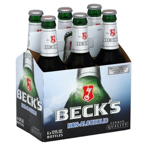 Becks Non Alcoholic Lager 6pk Botle Macarthur Beverages