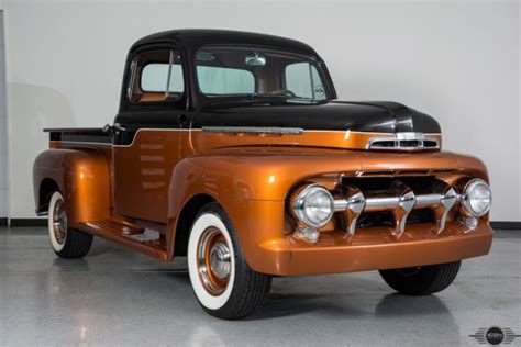 1951 Ford F 1 Pick Up Truck 302 Custom Show Truck Collector F 1