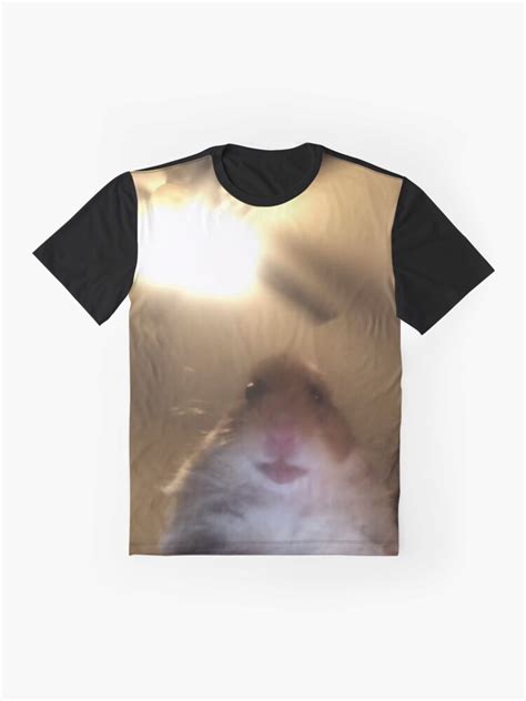 Staring Hamster Meme Graphic T Shirt For Sale By Memesndeams Redbubble