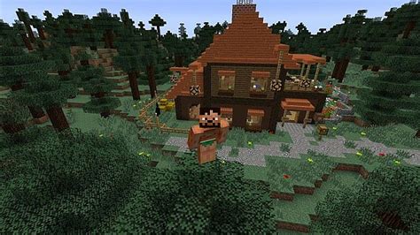 House In A Forest By Walarau Minecraft Map