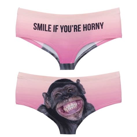 Hot Sale 2017 New 3d Printing Pink Horny Monkey Smile If Youre Horny