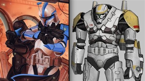 The Most Powerful Clone Trooper Types And Divisions Legends Star