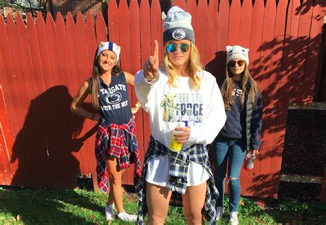 Penn States Best Tailgating Outfits Shoe Lovers Tailgate Outfit