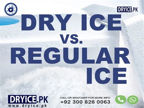 Dry Ice Vs Regular Ice A Comprehensive Guide Dryicepk