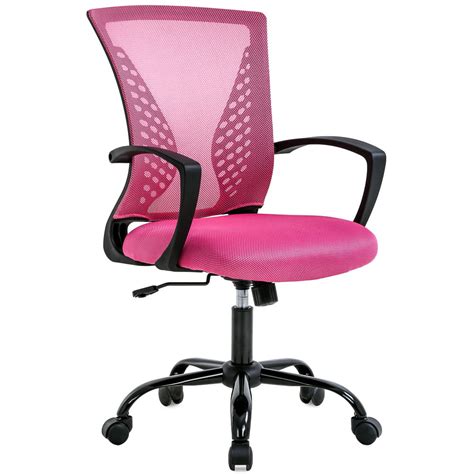 Office Chair Desk Chair Computer Chair With Lumbar Support Armrest Mid